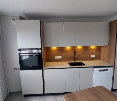 Intemporelle alliance blanc / bois